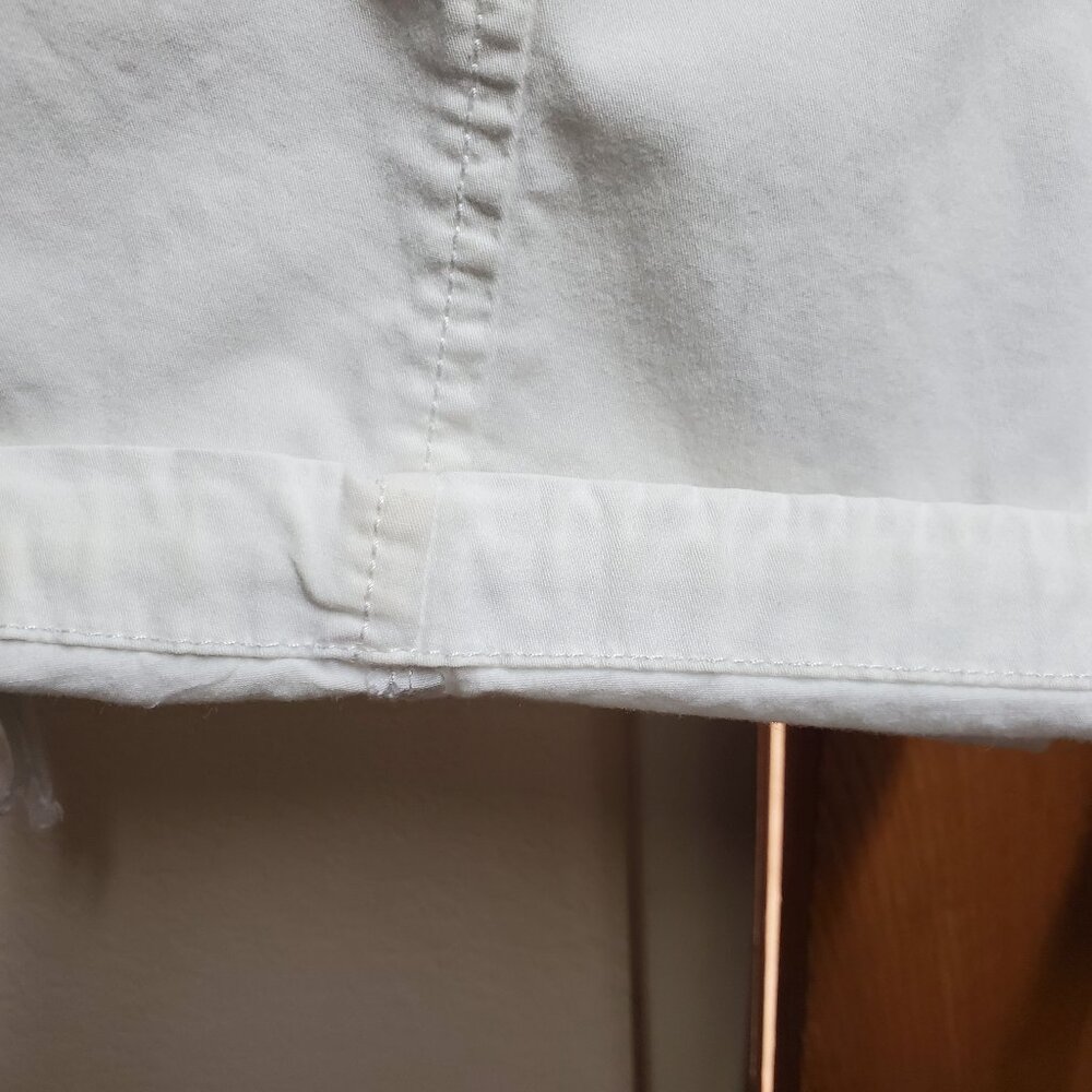 White Mid Rise Capri - Picture 7 of 7